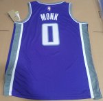 NBA 0 Monk Sacramento Kings Maillot Violet